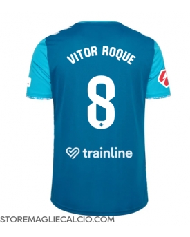 Real Betis Vitor Roque #8 Maglia Gara Terza Repliche 2024-25 Maniche Corte